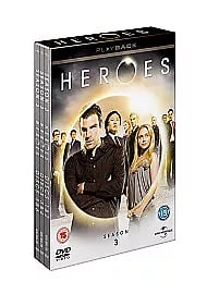 HEROES THE COMPLETE SERIES 3 SEASON THREE THIRD DVD BOXSET Region 2 Brand New
