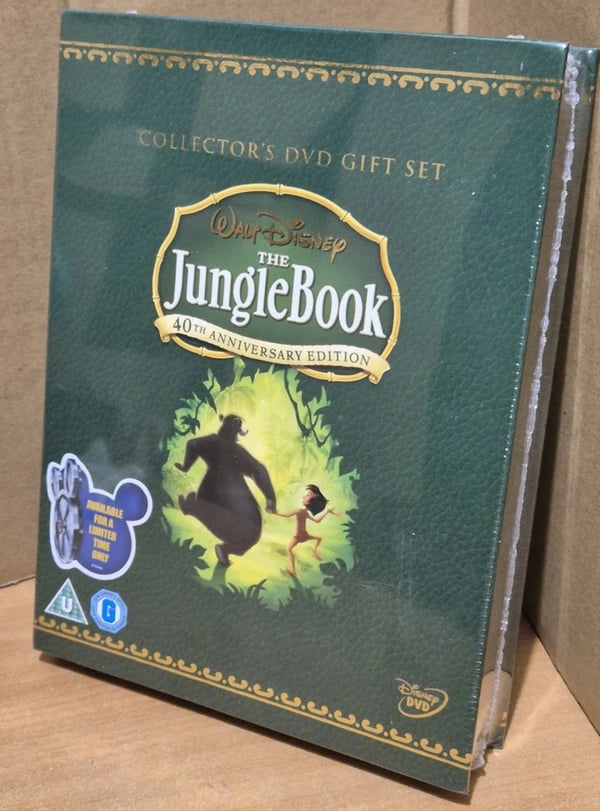 : Jungle Book 40th Anniversary Edition Collector's DVD Gift Set Region 2 Brand New : Jungle Book 40th Anniversary Edition Collector's DVD Gift Set Region 2 Brand New