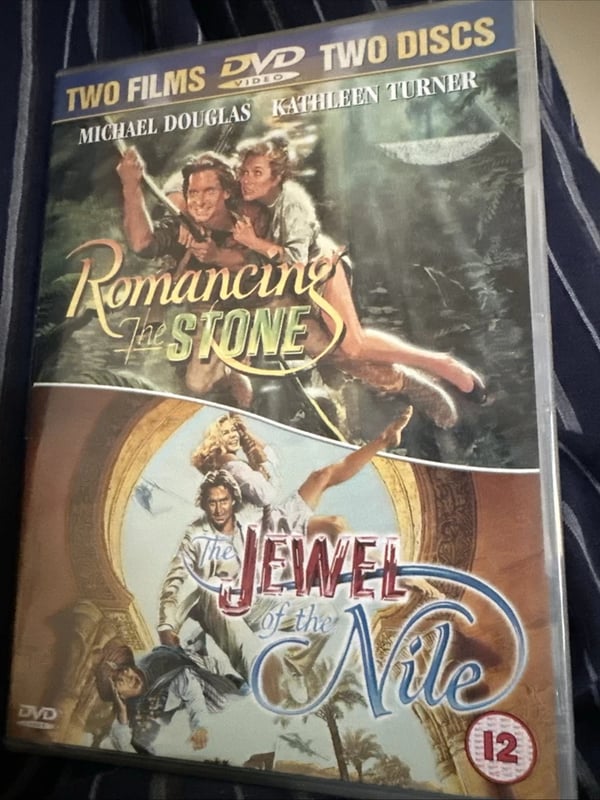 The Jewel of the Nile / Romancing the Stone - Dobbel DVD - Region 2