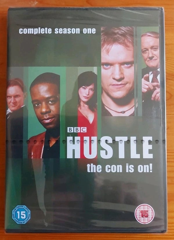 Hustle - Complete Season One (DVD, 2004) Region 2 Brand New Hustle - Complete Season One (DVD, 2004) Region 2 Brand New