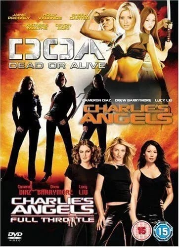 Charlien Enkelit / Charlien Enkelit 2 / DOA – Dead Or Alive – Toimintapaketti DVD:llä