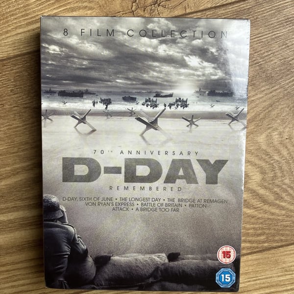 D-Day (Box-Set) DVD - 8 Film Samling om Andra Världskriget D-Day (Box-Set) DVD - 8 Film Samling om Andra Världskriget
