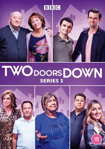 Two Doors Down: Series 5 DVD (2022) Jonathan Watson cert 15 Region 2 Brand New