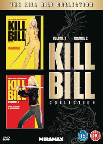 Kill Bill: Volumes 1 and 2 DVD (2011) Uma Thurman, Tarantino Region 2 Brand New