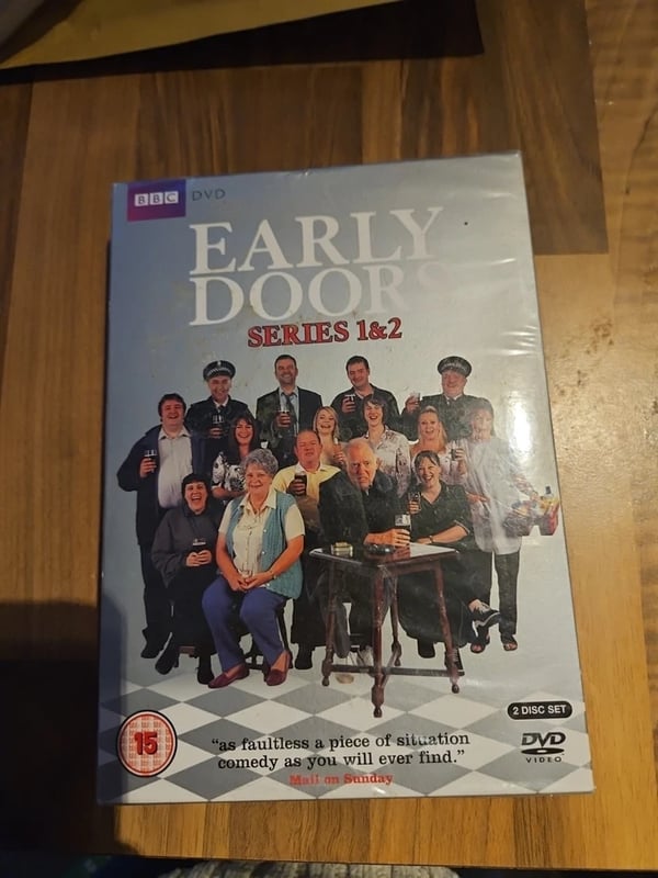 DVD Box Set Early Doors Series 1 & 2 Discs Collectors Region 2 Brand New