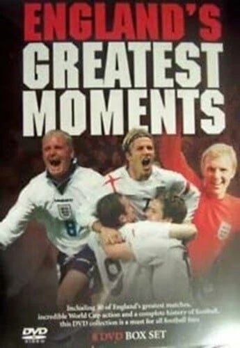 ENGLAND'S GREATEST MOMENTS 8 DVD BOX SET INCLUDING 30 GREAT MATCHES R2 Region 2 Brand New