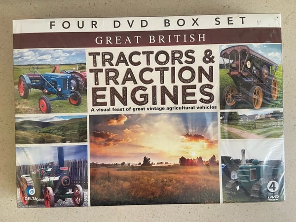 Delta Great British Tractors And; Traction Engines Four DVD Box Set 2013 Region 2 Brand New