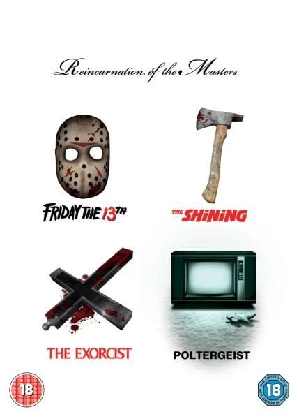 REINCARNATION OF THE MASTERS 4-DVD HORROR BOXSET Region 2 Brand New REINCARNATION OF THE MASTERS 4-DVD HORROR BOXSET Region 2 Brand New