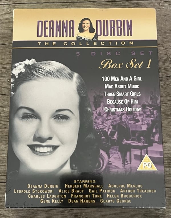 Deanna Durbin - The Collection (5 x DVD Box Set 1) | Region 2 Brand New
