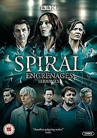Spiral: Series Six DVD (2018) Caroline Proust cert 15 3 discs Region 2 Brand New