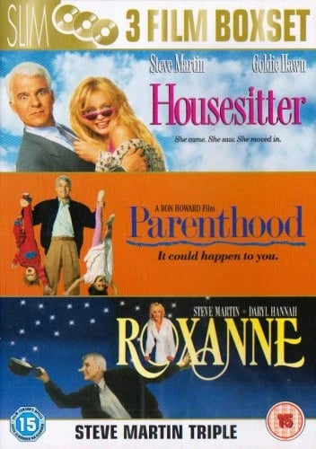 3 Film Box Set: Housesitter/Parenthood/Roxanne [DVD] - Region 2 Brand New