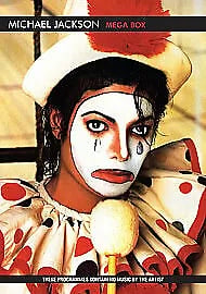 Michael Jackson - Mega Box (DVD, 2009, 4-Disc Set, Box Set) Region 2  Brand New