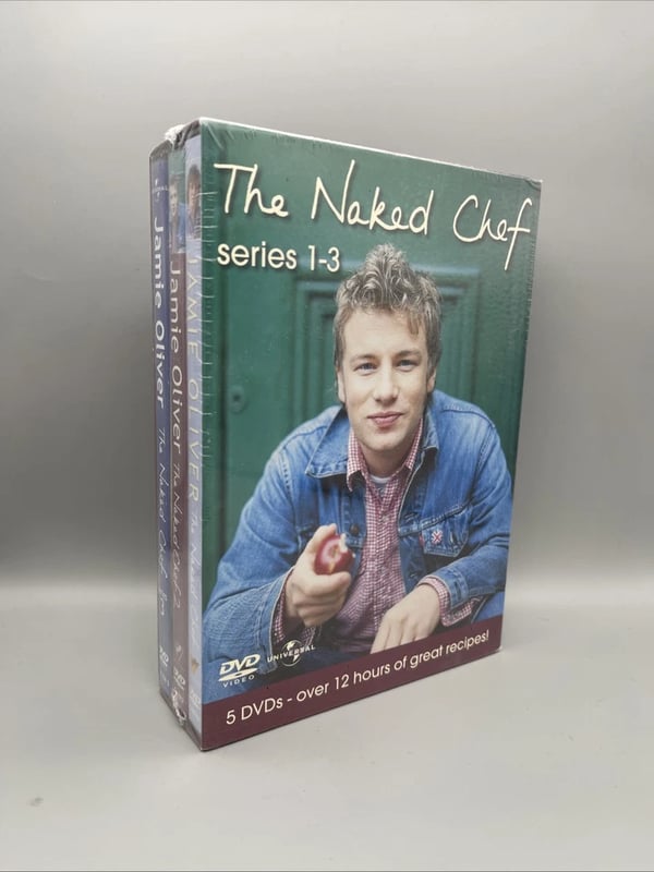 The Naked Chef : Complete BBC Series 1-3 / DVD Boxset Region 2 Brand New
