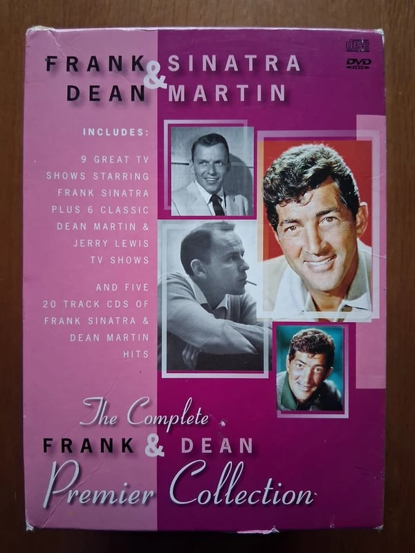 Frank Sinatra & Dean Martin Premier Collection (DVD/CD, 2007) – 15 tuntia, Alue 2 Frank Sinatra & Dean Martin Premier Collection (DVD/CD, 2007) – 15 tuntia, Alue 2
