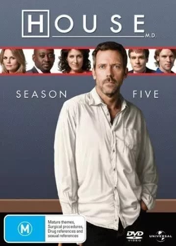House - Season 5 %Region 2 DVD Brand New