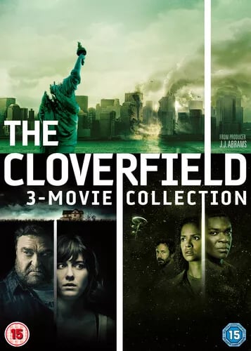 Cloverfield 1-3: The Collection DVD (2019) Lizzy Caplan, Reeves (DIR) cert 15 Region 2 Brand New