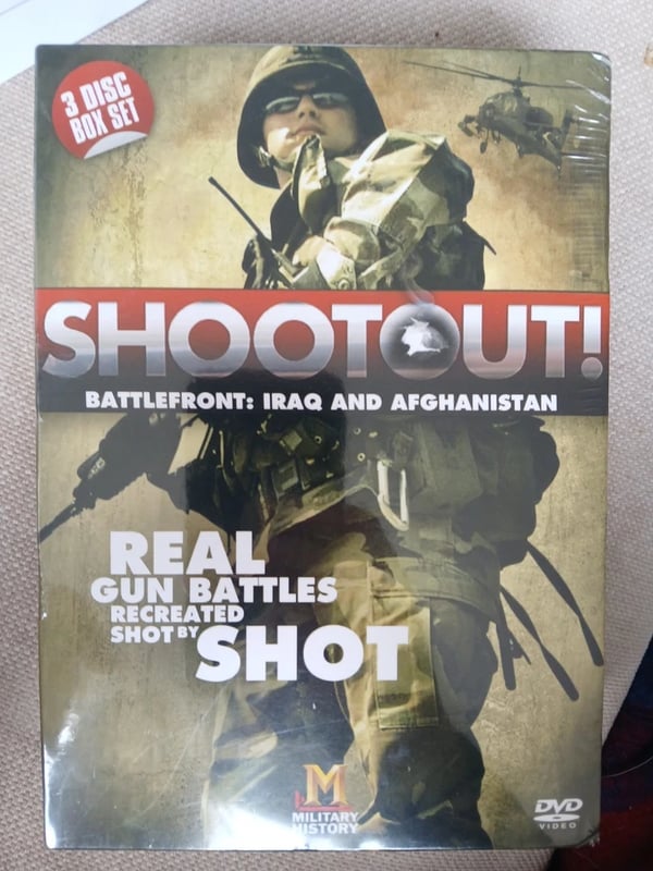 Shootout Battlefront Iraq and Afghanist DVD Region 2 - Brand New