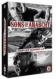 Sons Of Anarchy - Sæson 1-3 Komplet Box Set (DVD, 2011)