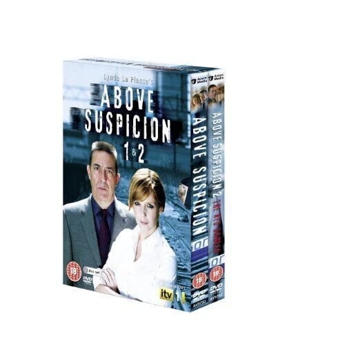 LYNDA LA PLANTE'S ABOVE SUSPICION 1&2 DVD ORIGINAL GENUINE 2011 Region 2 Brand New