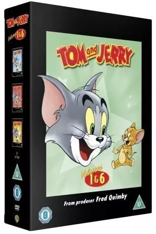 Premium Tom And Jerry Complete Volumes 1 6 DVD 2006 This Six Disc Fast Shipping Region 2  Brand New
