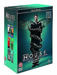 House – Sæson 1-6 Komplet Boks (DVD, 2010)