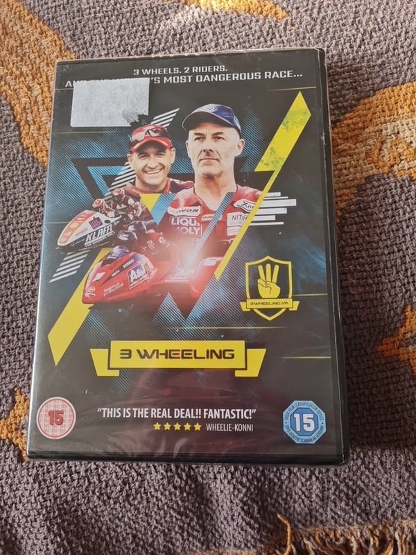 3 Wheeling - Isle Of Man TT Races DVD (Alle regioner)