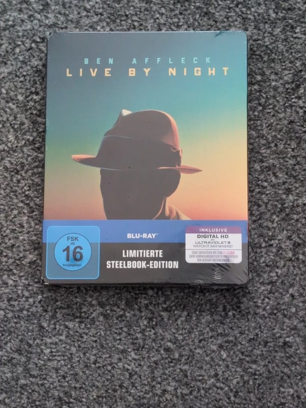 Live By Night (Blu-ray Steelbook) Ben Affleck