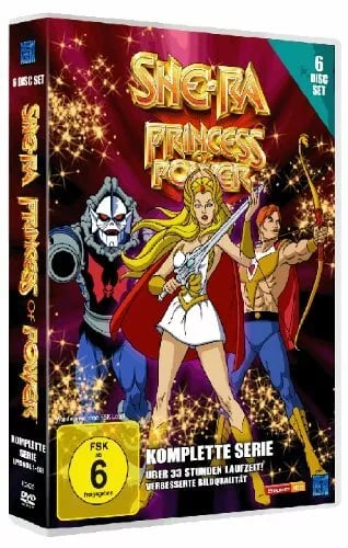 SHE-RA PRINCESS OF POWER: The Complete Series 1 2 3 / Region 2 DVD Brand New