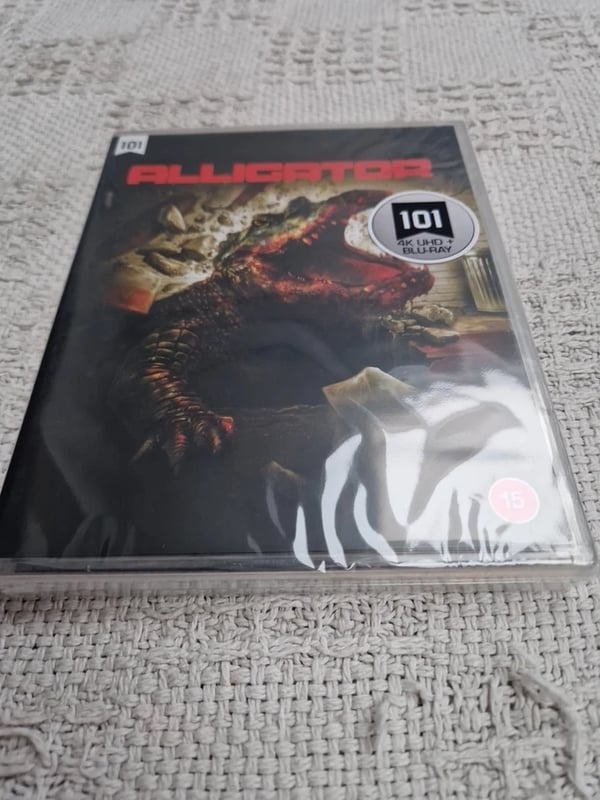 Alligator [15] 4KUHD Blu-ray Boxset 101 Films Region 2 Brand New