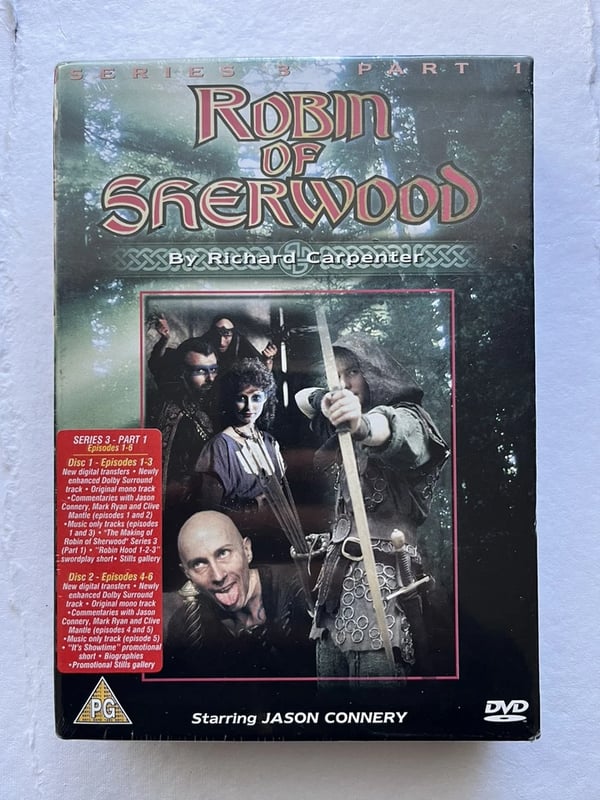 Robin of Sherwood - Kausi 3, Osa 1 DVD (2 Levyn Box)