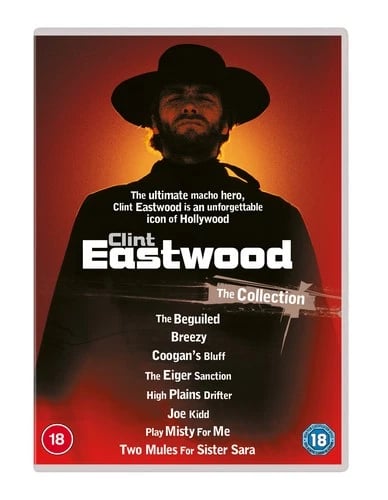 Clint Eastwood: The Collection DVD (2025) Clint Eastwood, Siegel (DIR) cert 18 Region 2 Brand New