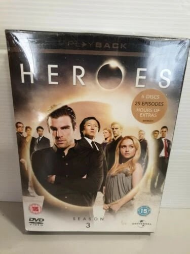 UNIVERSAL PICTURES Heroes - Season 3 DVD Sci-Fi & Fantasy (2009) Region 2 Brand New UNIVERSAL PICTURES Heroes - Season 3 DVD Sci-Fi & Fantasy (2009) Region 2 Brand New