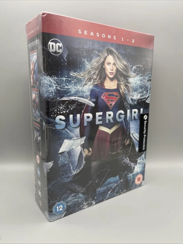 Supergirl Complete Series 1-3 DVD Box Set ALL Season 1 2 3 Region 2 Brand New