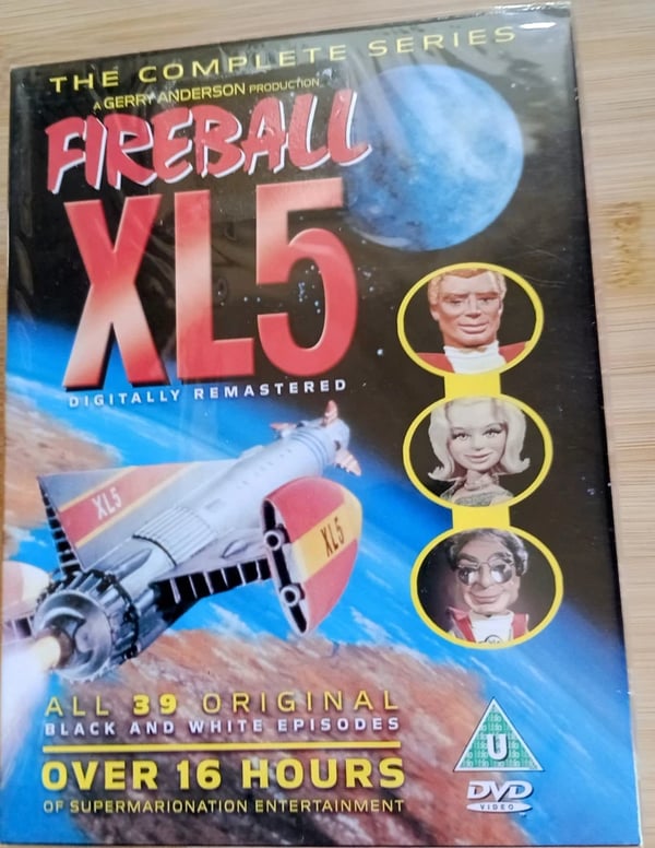 Fireball XL5 - Komplet Serie (DVD Boks Sæt, 2003)
