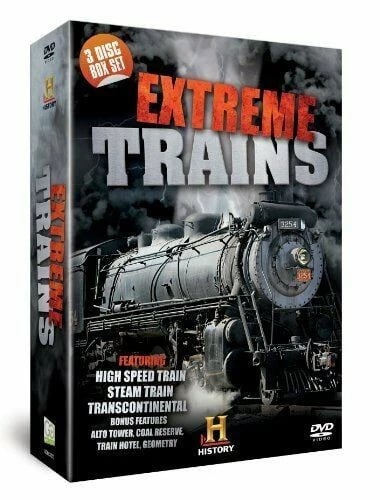 Extreme Trains - 3 DVD-plater Extreme Trains - 3 DVD-plater