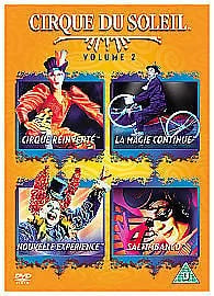 Cirque Du Soleil: Volume 2 DVD Boks (2004), 4 diske