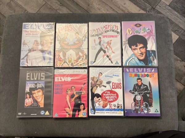 Elvis Presley - DVD Samling (8 filmer) Elvis Presley - DVD Samling (8 filmer)