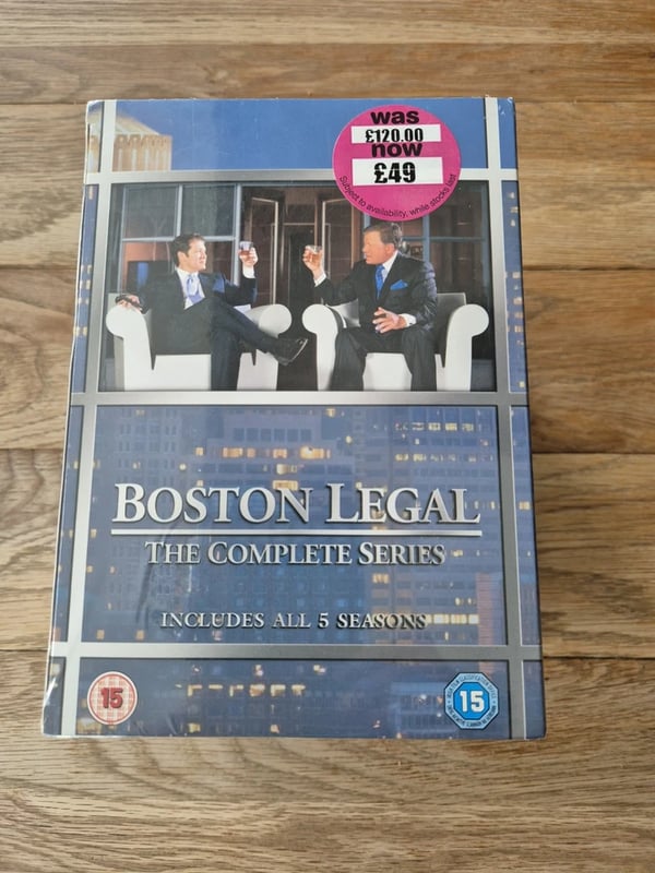 Boston Legal - Series 1-5 - Complete (Box-set) (DVD, 2009) . Region 2 Brand New