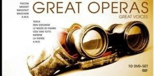 Great Operas Great Voices: 10 DVD:n Box Set