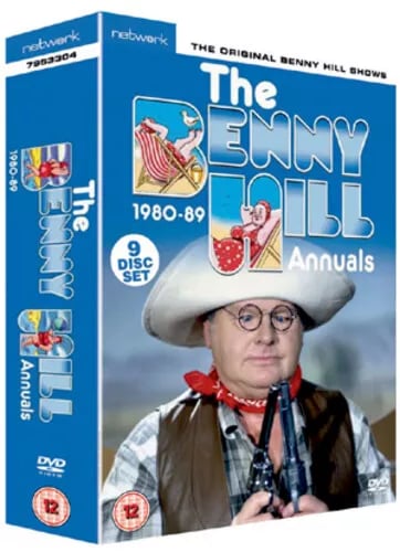Benny Hill: The Benny Hill Annuals 1980-1989 DVD (2010) Benny Hill cert 12 9 Region 2 Brand New