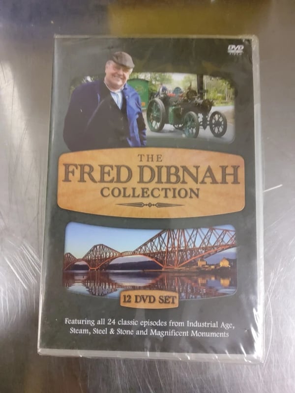 The Fred Dibnah Collection - 12 DVD Disc Box Set (L36) Region 2 Brand New