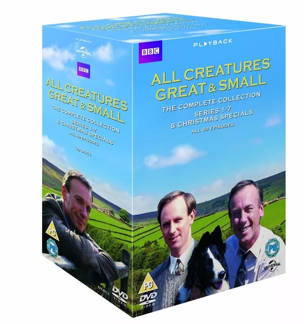 All Creatures Great & Small Complete Collection (DVD, 2013) Still In Sellophane Region 2 Brand New