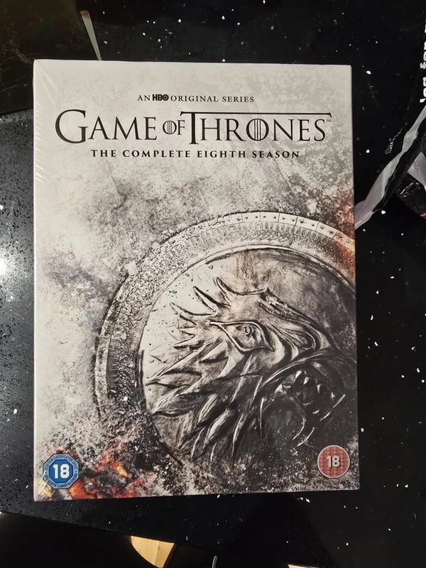 Game of Thrones The complete Eighth Season DVD with bonus disc Region 2 Brand New