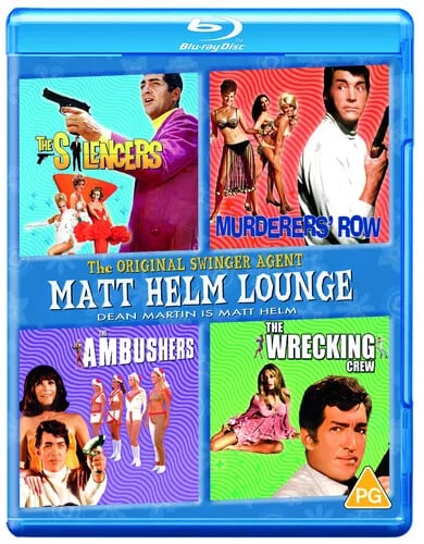 Matt Helm Lounge: The Silencers/Murderers' Row/The Ambushers (Blu-ray, 2021)
