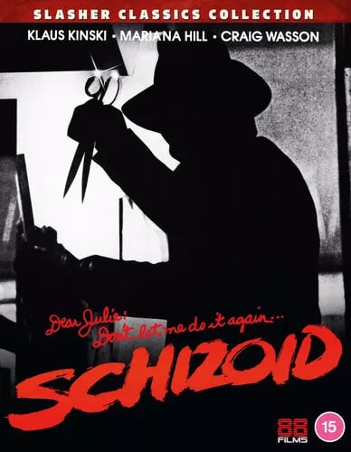 Schizoid Blu-ray (2020) Klaus Kinski, Paulsen (DIR) cert 15 Brand New