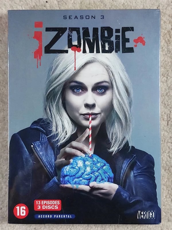 iZombie - Season 3 (Region 2 DVD) - Import, English Audio Brand New