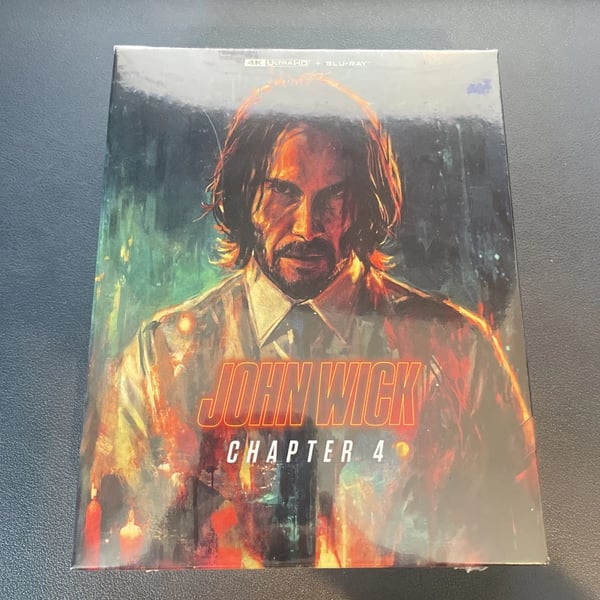 John Wick: Chapter 4 Collector's Edition Limited Edition 4K UHD Box Set Region 2 Brand New