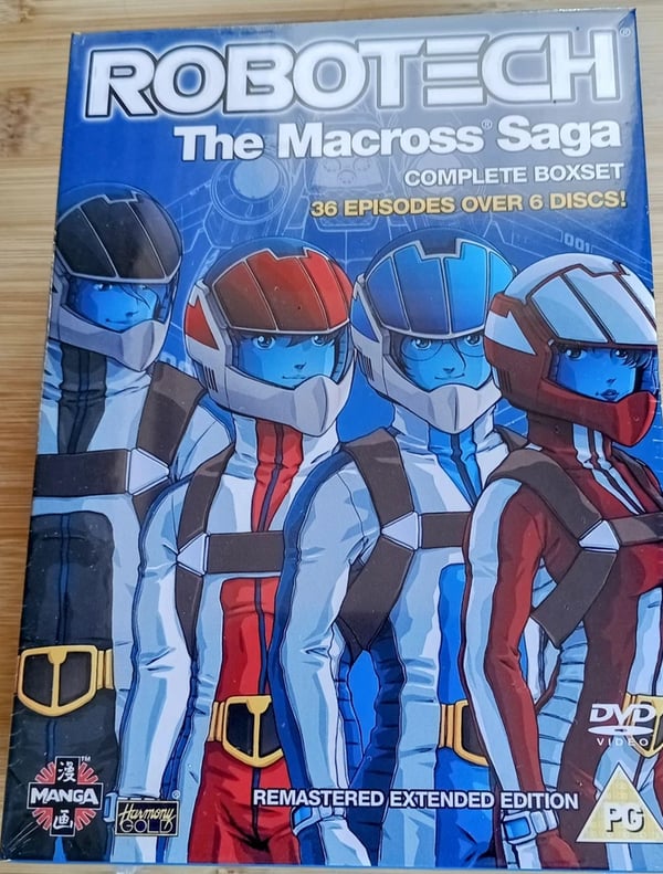 Robotech - Macross Saga Vol. 1-3 ~ 36 Episodes On 6 DVDs () Region 2 Brand New