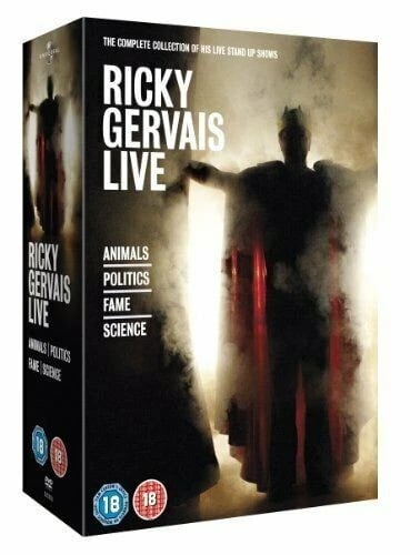 Ricky Gervais Live Complete Box Set DVD DVD Region 2 Brand New