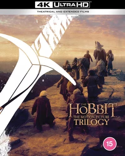 The Hobbit: Trilogy Blu-ray (2020) Martin Freeman, Jackson (DIR) cert 15 6 Region 2 Brand New